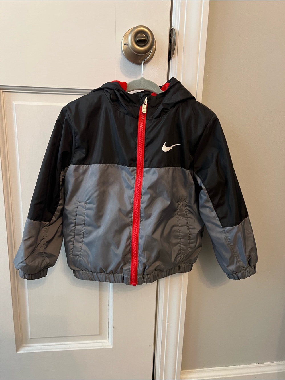 Nike Toddler Nylon and Fleece Jacket